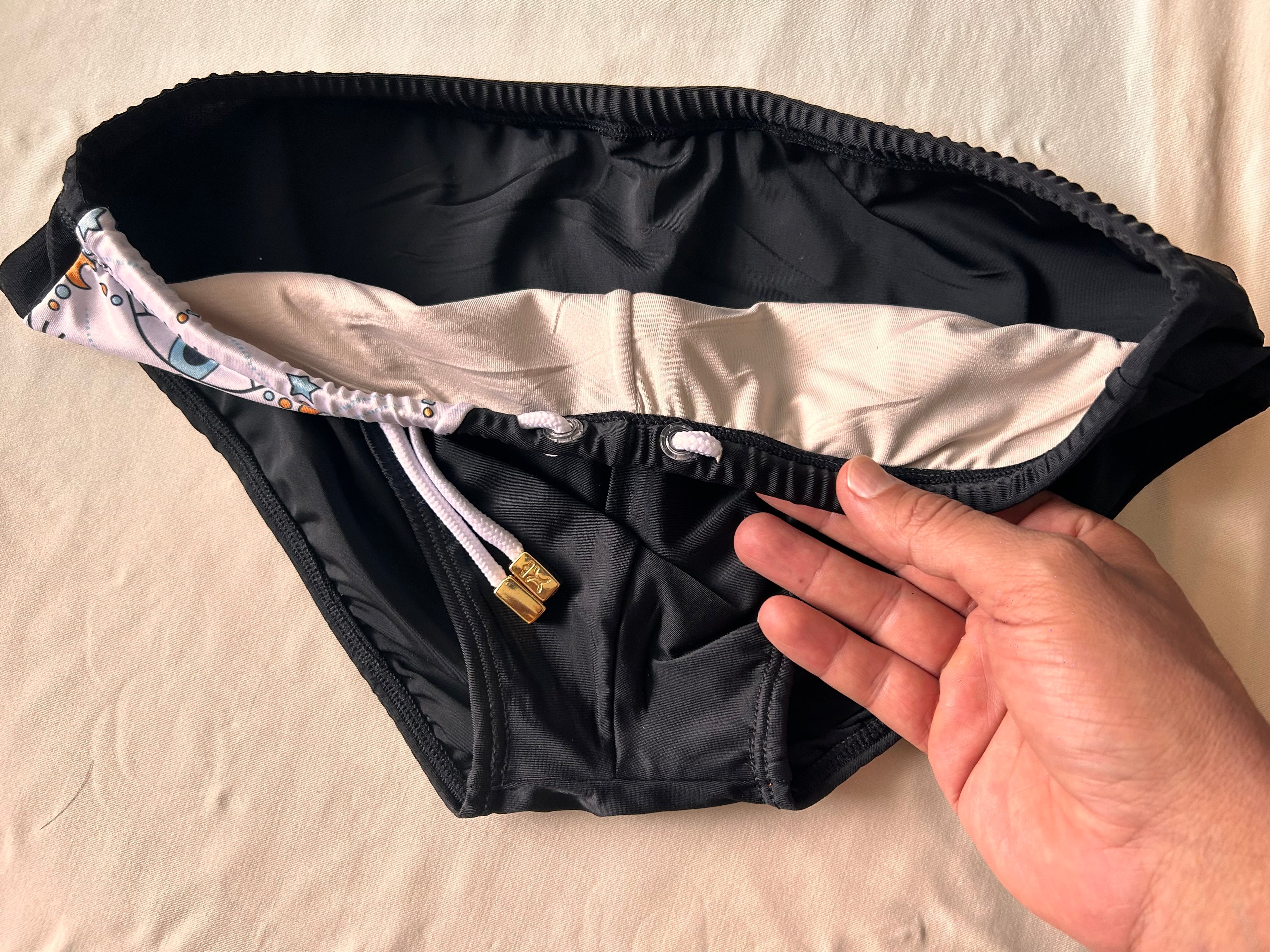 BRIEF SWIMWEAR EVOQUE EXCLUSIVE WHITE EYE