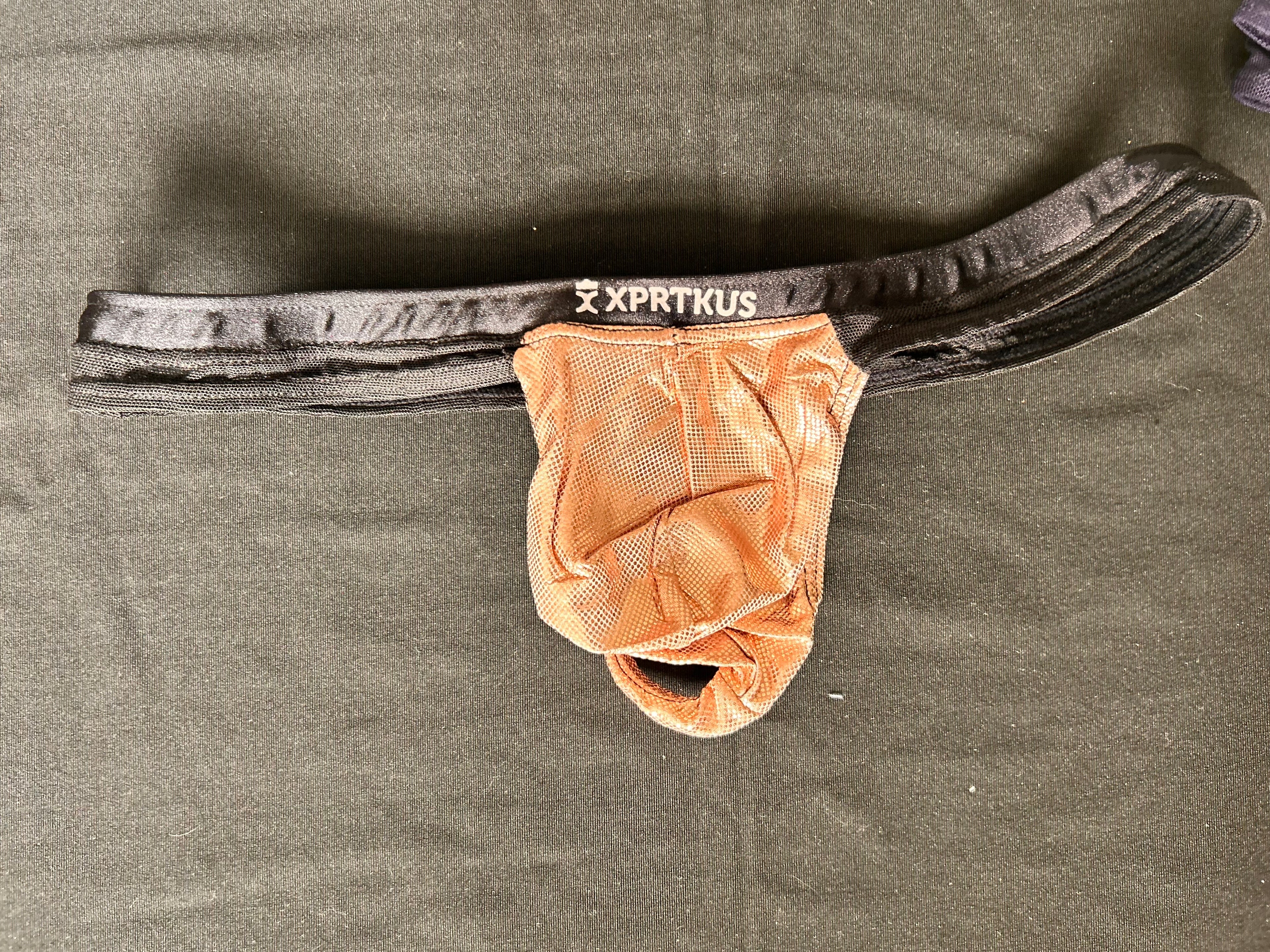 THONG X-CONCEPT GOLD BLACK