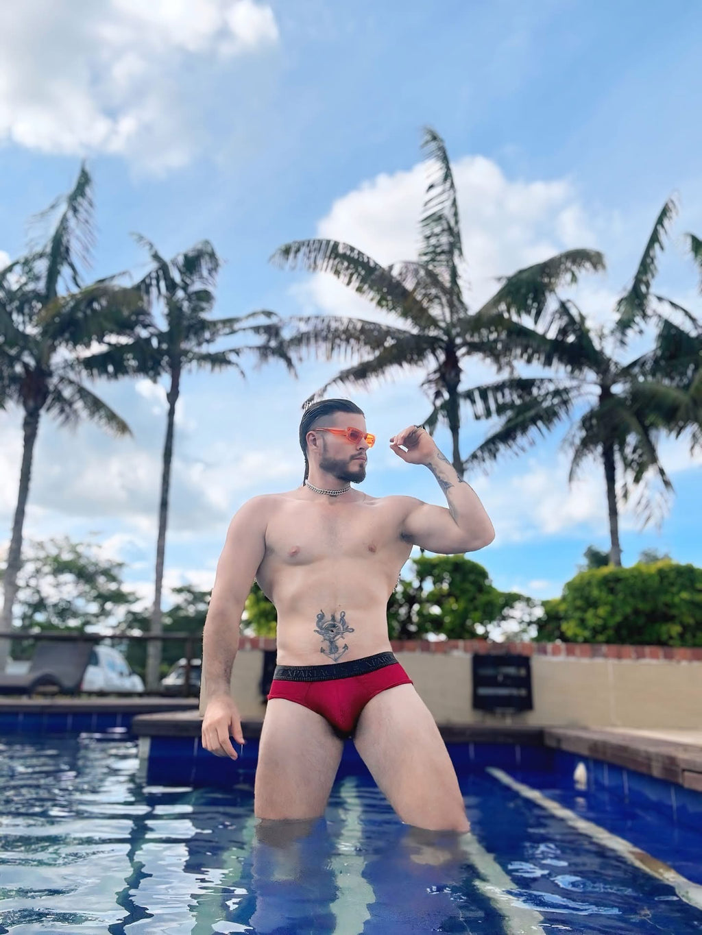 BRIEF BRASILERA XPARTAN rojo