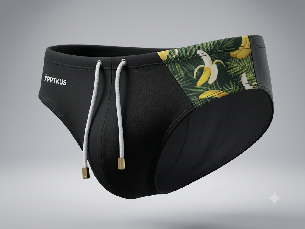BRIEF SWIMWEAR EVOQUE EXCLUSIVE BANANA