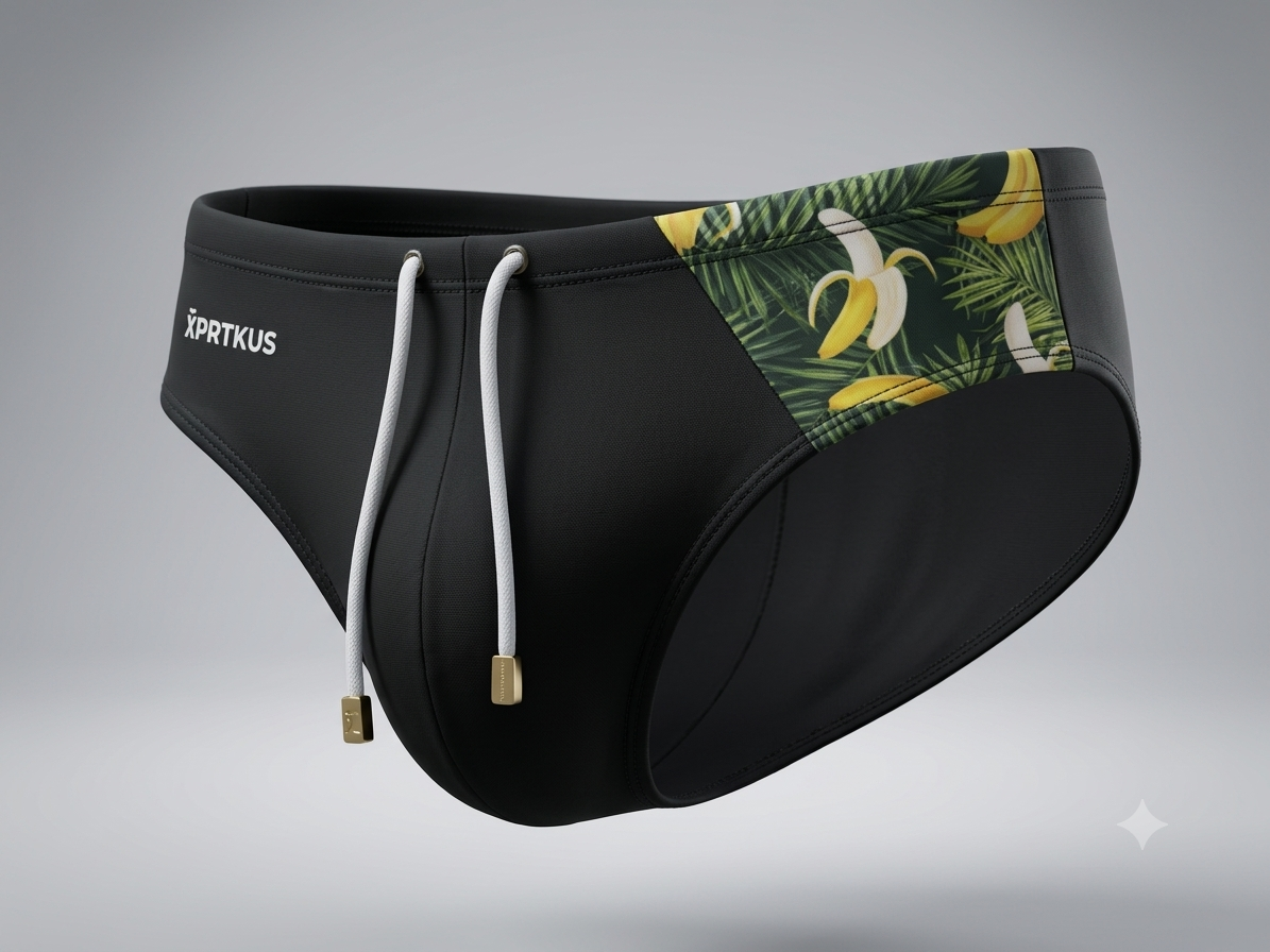 BRIEF SWIMWEAR EVOQUE EXCLUSIVE BANANA